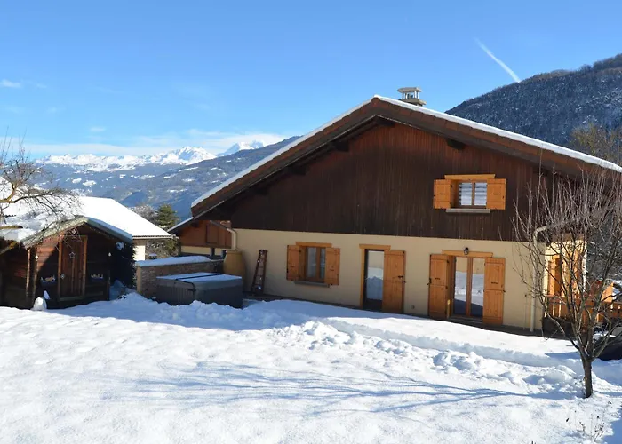 Horská chata Avec Jacuzzi, Billard, Jardin Clos, Proche Paradiski *