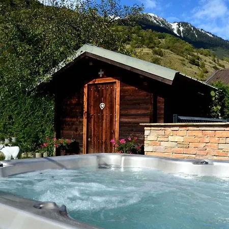 Chalé Chalet Cosy 10 Pers - Jacuzzi, Sauna, Billard *