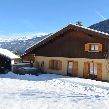 Chalé Chalet Cosy 10 Pers - Jacuzzi, Sauna, Billard *