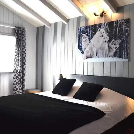 Chalé Chalet Cosy 10 Pers - Jacuzzi, Sauna, Billard *