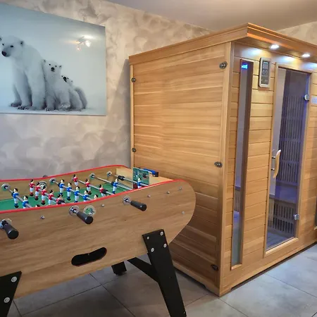 Chalet Cosy 10 Pers - Jacuzzi, Sauna, Billard