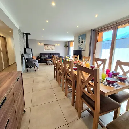 Chalet Cosy 10 Pers - Jacuzzi, Sauna, Billard Chalé La Plagne
