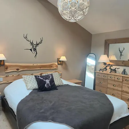 Chalé Chalet Cosy 10 Pers - Jacuzzi, Sauna, Billard La Plagne